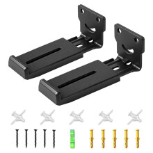 Soundbar Wall Mount Bracket -Universal Soundbar Mount&Soundbar Shelf for ,for ,for ,for ,for