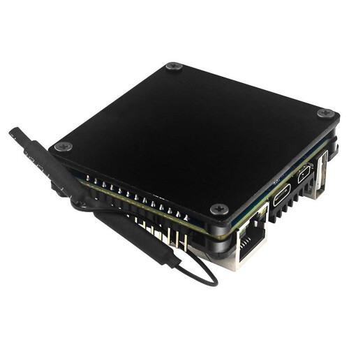Aluminum Case for Orange Pi Zero 2 - Metal Protective Cooling Enclosure for Development Board 2