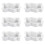 6X Three Waveform Garden Path Plastic Concrete Paving Brick Mold Diy Walkway Cement Brick Mold 1