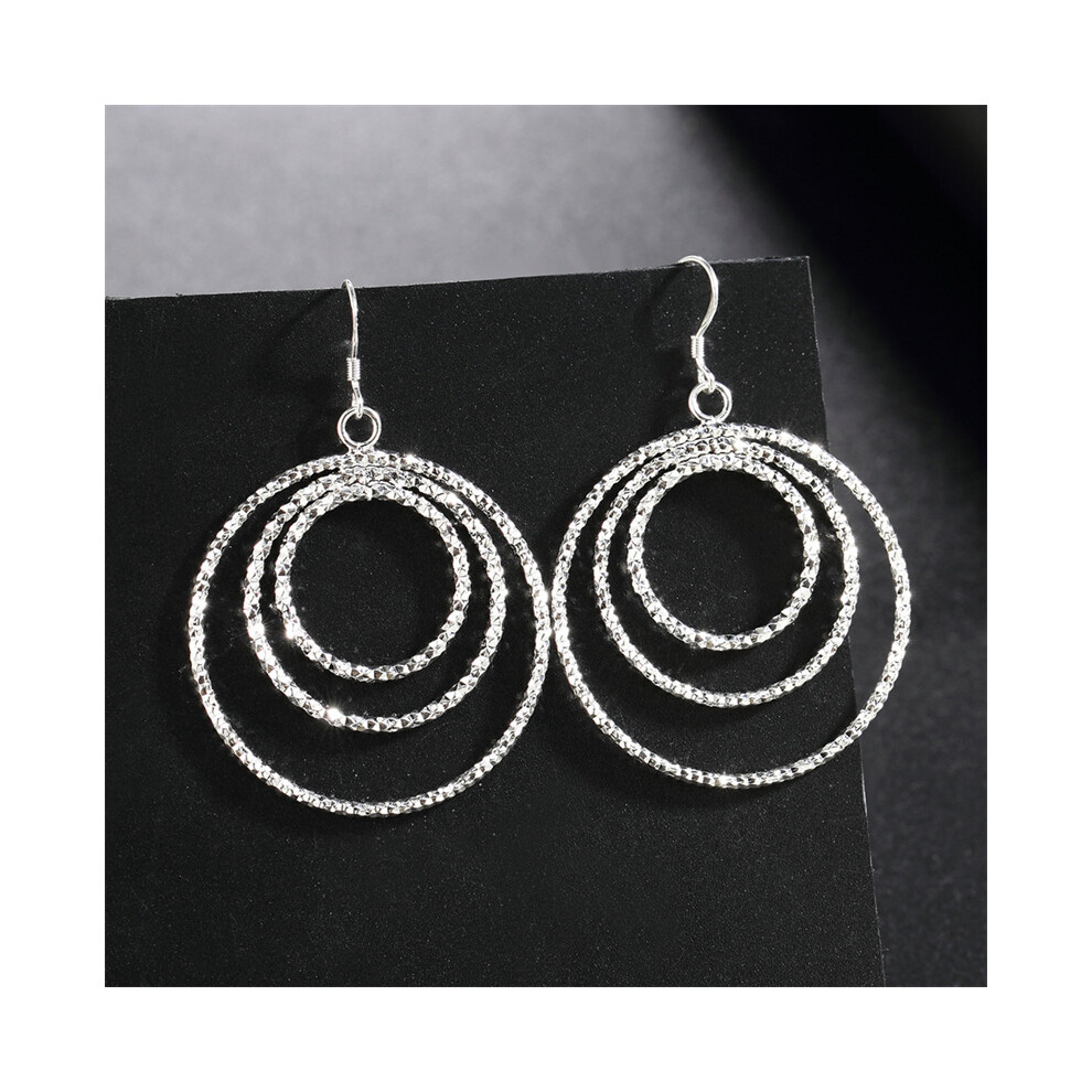Elegant Bohemian Circle Earrings for Women - Perfect Wedding & Charm Gift Jewelry