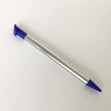 (Blue) 1PCS Stylus Touch Pointer Metal Extendable Pen for Nintendo New 3DS XL/LL