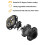 (Black) Mobile Phone Cooler with Magnetic Suction Semiconductor Cooling for Apple Android 5