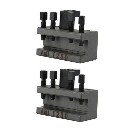 2Pcs Lathe Quick Change Tool Post Spare Parts AaD1250 Lathe Accessories