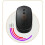 (White) 2.4G Wireless Mouse For Laptop Desktop PC DPI Adjustable Gaming Mouse 2