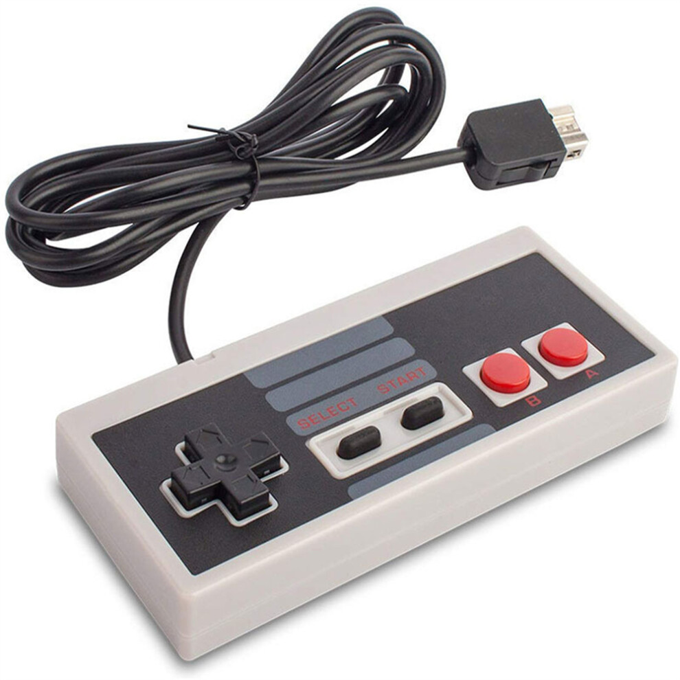 (1.8M Console Gamepad) Wired Controller For Nintendo Nes Game Vintage Console Gamepad Premiumwire 413590760917