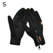 (S) Winter Thermal Gloves Touch Screen Windproof for Running Cycling Driving Hiking Fishing