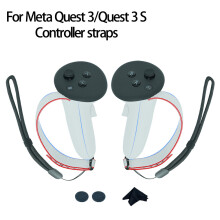 Controller Strap Replacement Battery Cover & Knuckle Straps for Meta Quest 3