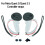 Controller Strap Replacement Battery Cover & Knuckle Straps for Meta Quest 3 1
