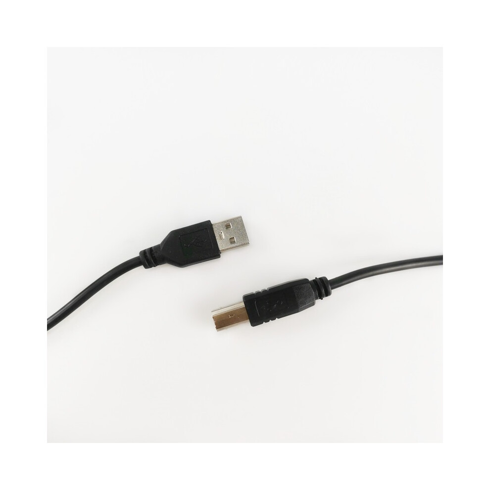 (1.5M) USB 2.0 Printer Cable A Male to B Male for HP Canon Epson, 1M or 1.5M Length