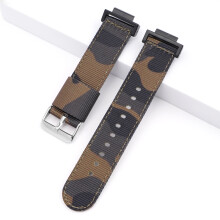 (Brown) Casio DW5600 Nylon & GA400 Canvas Strap Watch Accessories