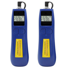 2X 6 Wavelengths Optical Power Meter Tester -50 to 26 Optical Fiber Tester Optical Work Rate Meter Handheld FTTH