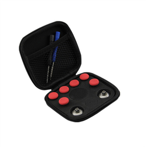 (Red) 6PCS Rocker Button Thumb Caps for Xbox One Elite Controller Joystick