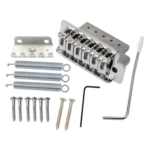 6-String Saddle Single Tremolo Bridge System for ST/Strat Electric Guitars