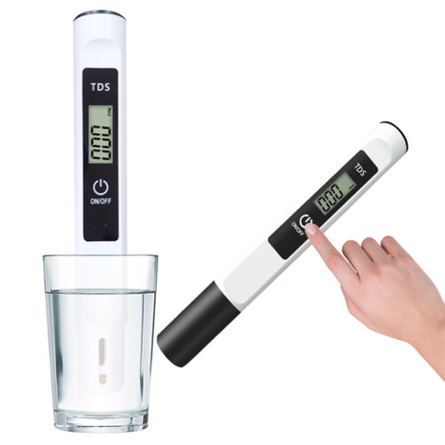 (Black) Portable Digital Water Quality Tester Pen for Home Use - Single Button Operation 2