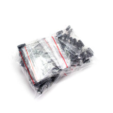 120PCS/Set 12 Values 0.22UF-470UF Aluminum Electrolytic Capacitor Assortment Kit