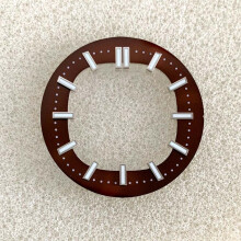 (Curry) Replacement Parts 30.5mm Watch Repair Luminous Dial for NH35/36 3 o'clock Movement