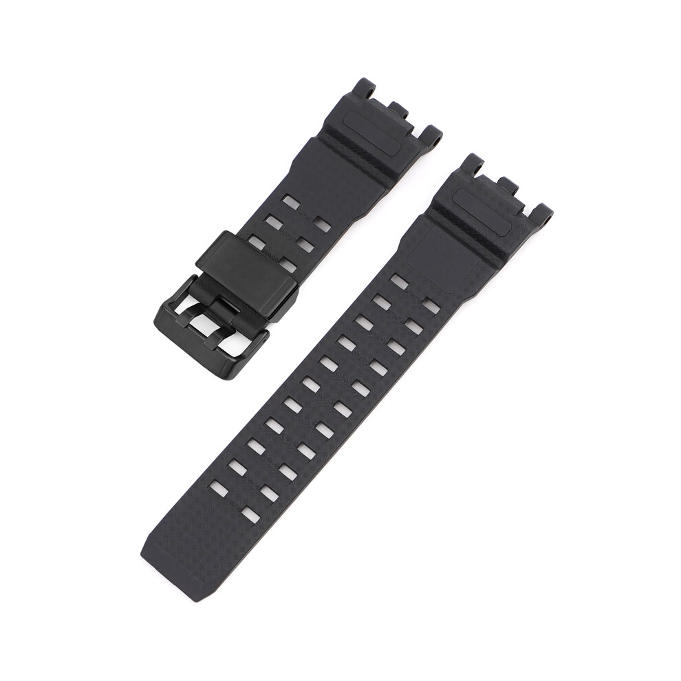 (Black) TPU Resin Strap for Casio Big Mud King Gen 2 GWG-2000 & GWG-2040