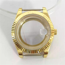 (5) 3ATM Water-Resistant 41mm Watch Case Sapphire Crystal Glass for 8285 Movement