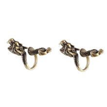 (Dragon Shape) 2PCS Cigarette Holder Ring Clip, Dragon Design for Men Smokers