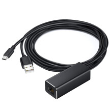 Micro USB 2.0 to 10/100 Mbps RJ45 Ethernet LAN Network Card Adapter Dongle for Fire TV