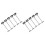 400Pcs Tile Leveling System for Tile Laying Reusable Steel Needles Flooring Replaceable Pin Tiling Construction Tools 1
