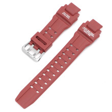 (Red) For Casio Konba GW-4000/GA-1000/GW-A1000 Watch Straps Tpu Strap
