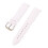 (White, 18mm) Bamboo Pattern Waterproof Leather Strap With Interchangeable Straps 1