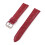 (Purple, 24mm) Bamboo Pattern Waterproof Leather Strap With Interchangeable Straps 1