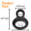 10PCS O-Ring Tethering Anchor Hooks, Stainless Steel Hook Accessories 6