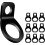10PCS O-Ring Tethering Anchor Hooks, Stainless Steel Hook Accessories 7