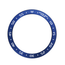 (Basket color white letters, 40mm) Bezel Ring Case Cover for Samsung Galaxy Watch 5 40/44mm Smartwatch Protector