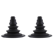 2X Marine Rigging Lenkung Schaltkabel Boot Hole Shifter Cover Schutzbalg für Boot Yacht Schiff
