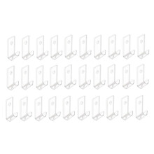 Vinyl Record Display Shelf Wall Mount,30Pc Minimalist Acrylic Vinyl Holder Wall Record Wall Display Stand for CD Display