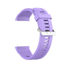 (Lilac) Sport Watch Band Wrist Strap Replaceable For Huawei Gt Cyber + Screwdriver