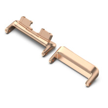 (Rose gold) 16MM Smartwatch Strap Connector Adapter For Huawei Band 8 Stainless Steel