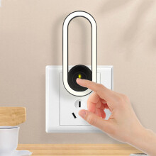 (Green) HX01 Night Light Ultrasonic Insect Repellent Plug-In, Wall-Mounted for Mosquitoes & Cockroaches