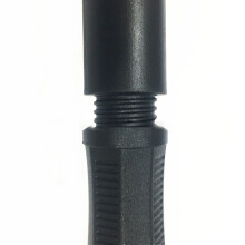 18" Portable BBQ Brush & Scraper with Removable Handle for Indoor/Outdoor Use