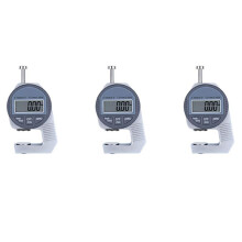 3X Digital Thickness Gauge Electronic Thickness Meter Measure Thickness of Paper Cloth Thin Metal Micrometer 0.01mm B