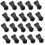 20 PeçAs Quick Clips para Cintos de 1,5 Polegadas para Kydex Belt Clip Loop com PeçAs de Ferramenta de AplicaçõEs de Parafusos 1