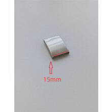 (15mm) Watch Strap Bracelet Extender Silver Extend Straps Bands Clasp Extension Link
