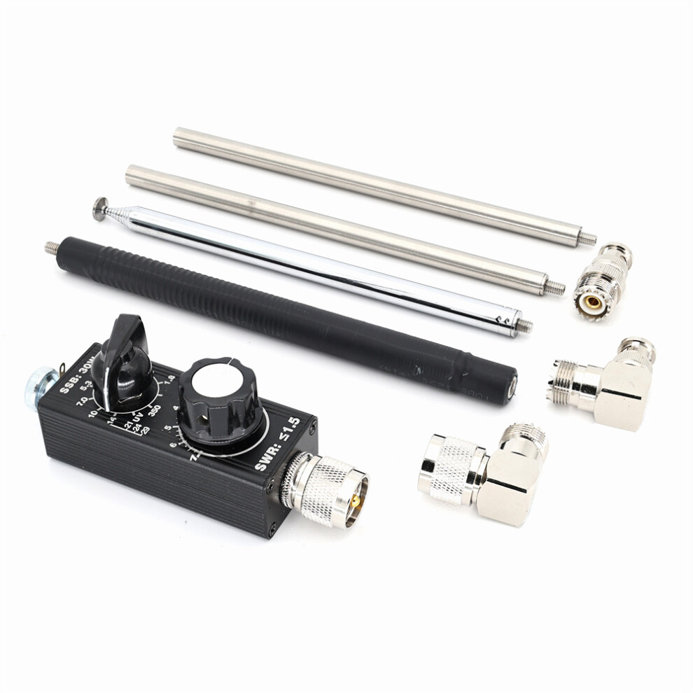 30W Qrp Shortwave Antenna 5Mhz-55Mhz Hf Antenna Full-Band Uv Fm Uhf Vhf 413590893080