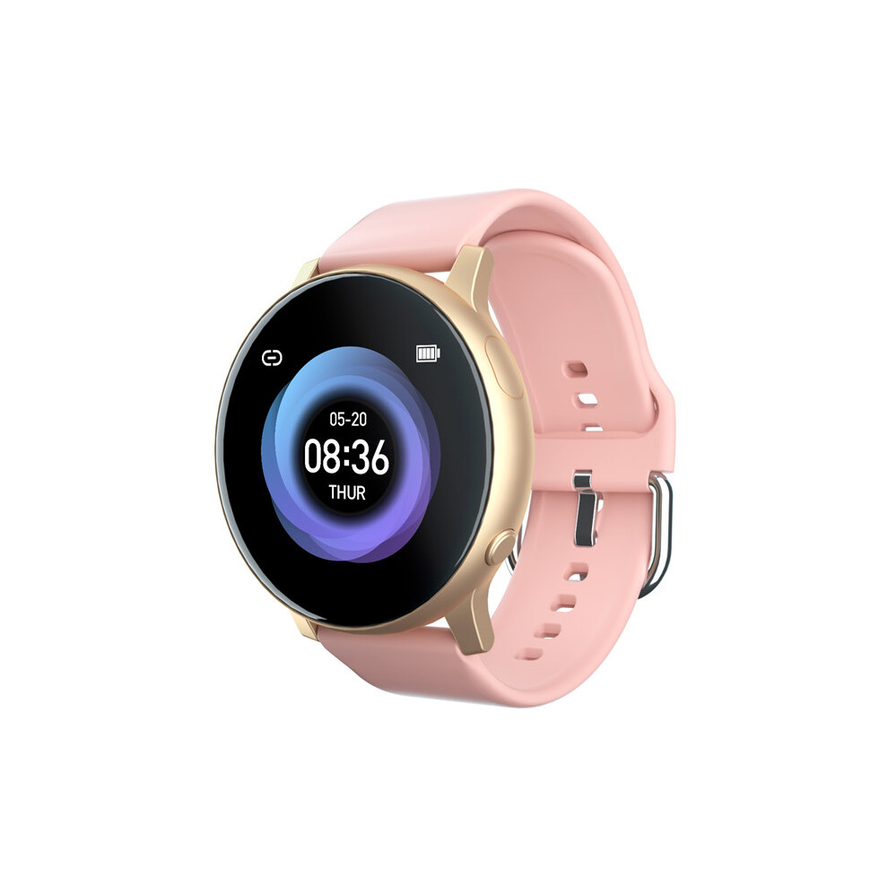 (Golden) Smart Watch Wristband Heart Rate Sleep Blood Pressure Monitor Activity Tracker Golden 413590861812