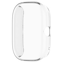 (Transparent) Amazfit GTS 4 Mini TPU Full Wrap Around Case & Screen Protector Cover