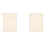 2 Unidades Fundo de Cesta de Madeira Natural de 7,8 x 5,9 Polegadas, Base de Madeira de Cesta de Crochê em Branco Retangular para Suprimentos de 1