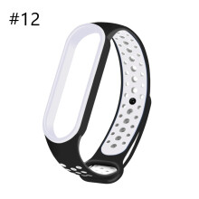 (#12) Silicone Wrist Strap Breathable Band Bracelet For Xiaomi Mi Band 5 Miband