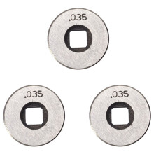 3X Mig  Wire Feed Drive Roller Roll Wheel Kit 25mm Diameter 0.8-0.9mm/.030 Inch-.035 Inch