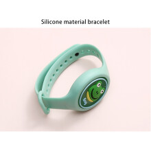 (Dinosaur/A) Waterproof Cartoon Mosquito Repellent Bracelet for Babies & Children - Outdoor Use