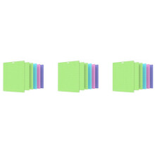 18-Pack 12X12 Tum Blandade Färger PVC Självhäftande Skärmatta Bottenplatta Verktygsdyna för Explore Air/Air2/Maker Gör-Det-Själv-Maskin