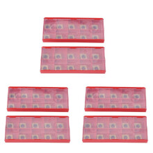 60PCS Carbide Insert CCMT09T304 CCMT32.51 US735 Metal Turning Tool Tools Lathe Tool CCMT 09T304 Face Milling Cutter