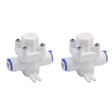 2X Water Pressure Valve 3/8Inch Reducing Valve Water Pressure Relief Regulator for RO System Water Regulator Controls